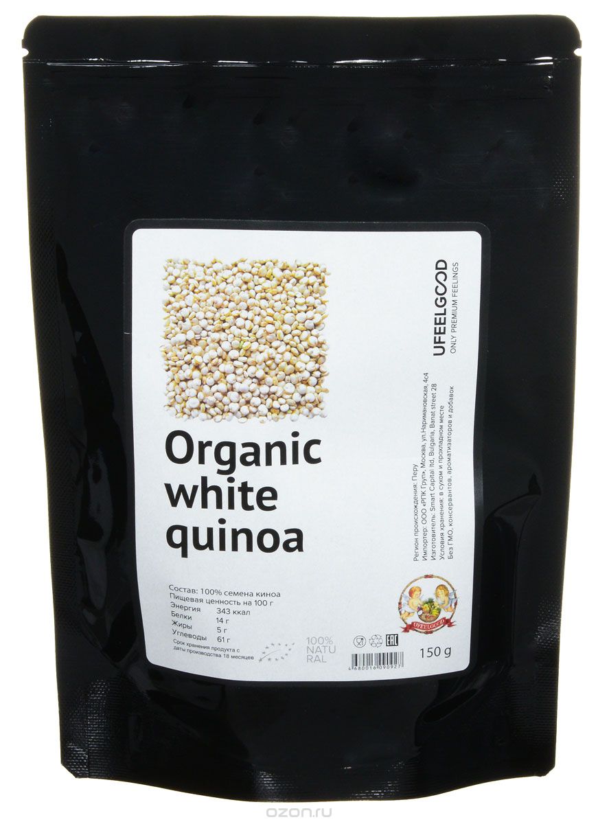 UFEELGOOD Organic White Quinoa    , 150 