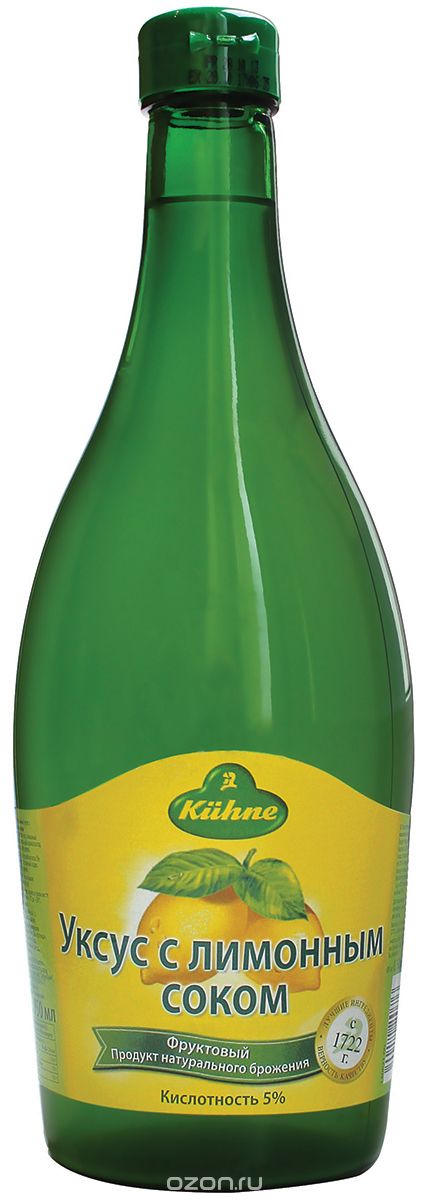 Kuhne Vinegar Lemon  5%   , 750 
