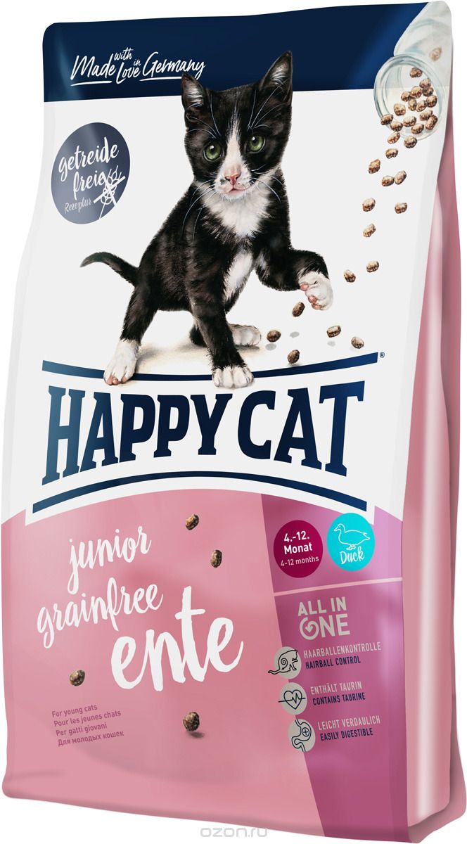   Happy Cat Junior Grainfree,  , , 1, 4 